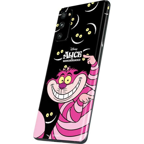 Disney Alice in Wonderland Cheshire Cat Galaxy S20 Fan Edition Skin
